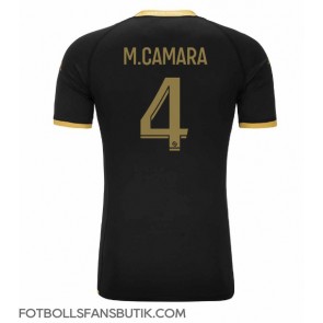 AS Monaco Mohamed Camara #4 Replika Bortatröja 2023-24 Kortärmad